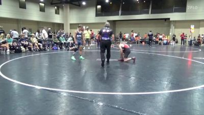 132 lbs Round 2 (6 Team) - Ryan Carroll, BRAWL White vs Ty Davis, Crossroads Wrestling