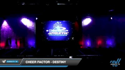 Cheer Factor - DESTINY [2023 L2 Youth - Small] 2023 Athletic Grand Nationals