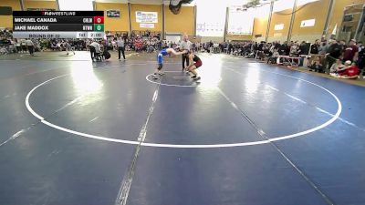 157 lbs Round Of 32 - Michael Canada, Chelmsford vs Jake Maddox, Newtown