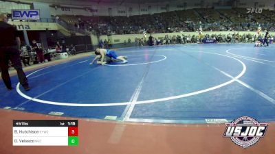 Quarterfinal - Brax Hutchison, Enid Youth Wrestling Club vs Daniel Velasco, Norman Grappling Club