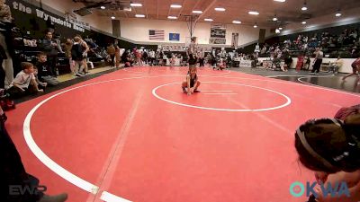 46-49 lbs Rr Rnd 2 - Andrea Houchin, Joplin Youth Wrestling vs Paeson Forrest, Northeast Take Down Club