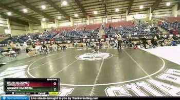 92 lbs Semis & Wb (16 Team) - Gunner Knudsen, Utah Gold vs Bruin Bloomer, Warriors Of Christ