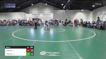 106 lbs Semifinal - Pepper Martin, University High School vs TL Koontz, Ripley High School