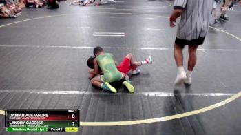50/54 Quarterfinal - Landry Gaddist, Summerville Takedown Club vs Damian Alejandre, Eastside Youth Wrestling