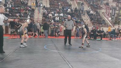 75_B lbs Semifinal - John Cambra IV, Mahanoy Area vs Ethan Mitrisin, Thomas Jefferson