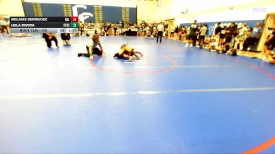 105 lbs Cons. Round 2 - Leila Rivera, El Toro High School vs Melanie Bermudez, Orange High School