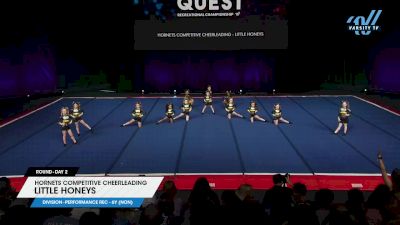 Hornets Competitive Cheerleading - Little Honeys [2025 L1 Performance Rec - 6Y (NON) Day 2] 2025 The Quest