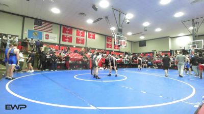 138 lbs Consi Of 8 #2 - Owen Hair, Bishop Kelley vs Mathew Martinez, Henryetta HS