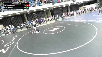 150 lbs Cons. Round 1 - Mathias Rada, Freeport vs Jake Luczak, Niles Notre Dame