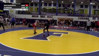 184 lbs Consi Of 4 - Nate Blanchette, Rutgers-Unattached vs Tj Dorceus, Unattached-Rider