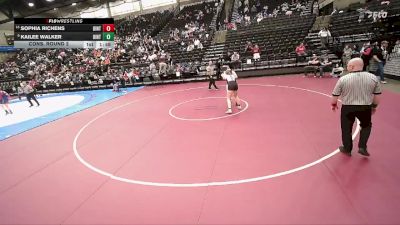 4A 145 lbs Cons. Round 2 - Sophia Richens, Uintah vs Kailee Walker, Uintah