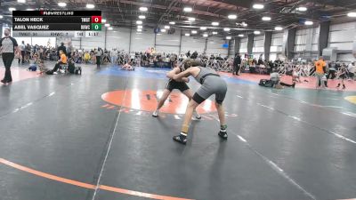110 lbs Round 4 (2:15pm Saturday) - Abel Vasquez, Rough House W.C. vs Talon Heck, Team Gotcha