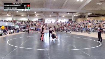 AA 138 lbs Quarterfinal - Connor Reeves, Springfield High School vs Houston Davenport, Bradley Central High School