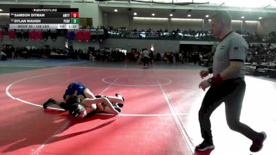 138 lbs Round Of 32 - Samson Ditman, Amity vs Dylan Waugh, Plainville
