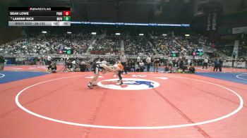 3A-132 lbs Cons. Round 2 - Sean Lowe, Powell vs Lander Rice, Mountain View