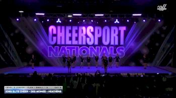 Iowa Elite Cheer - Des Moines - Heathens [2026 L3 Junior - Flex - Small - A Day 2] 2026 CHEERSPORT National All Star Cheerleading Championship