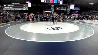 165 lbs Cons. Sub-rd Of 64 - Quintraylon Johnson, TX vs Brodie Melzoni, TN