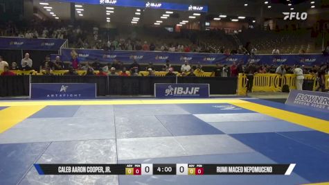 Caleb Aaron Cooper, Jr. vs Rumi Maceo Nepomuceno 2026 Pan Kids Jiu-Jitsu IBJJF Championship