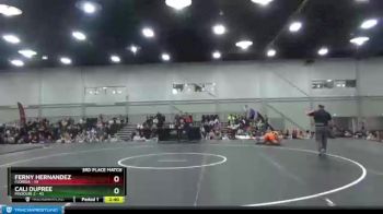 152 lbs Placement Matches (8 Team) - Ferny Hernandez, Florida vs Cali Dupree, Missouri 2