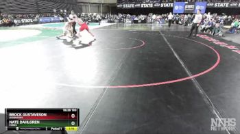 1B/2B 190 Semifinal - Brock Gustaveson, Davenport vs Nate Dahlgren, Forks