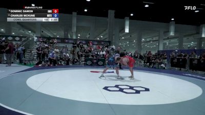 72 kg Cons. Quarters - Dominic Damon, Outlaw Wrestling Club vs Charles McKune, NMU-National Training Center