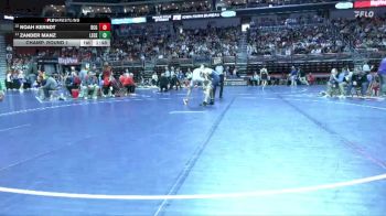 3A-106 lbs Champ. Round 1 - Zander Manz, Lewis Central vs Noah Kerndt, Dallas Center-Grimes