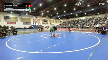 150 Boys Champ. Round 1 - Georges Daniel, St Augustine vs Kai Adams, Helix Charter