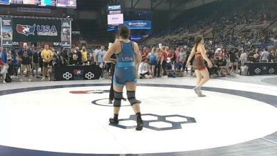 155 lbs Champ. Rd Of 16 - Julia Araujo, North Dakota vs Ivana Cuellar, California