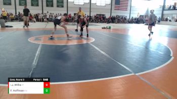 116-127 lbs Cons. Round 3 - Josiah Willis, Beat The Streets Chicago vs Finn Hoffman, Eureka Wrestling