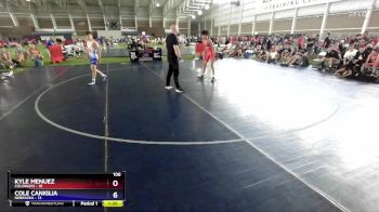 106 lbs Placement Matches (16 Team) - Kyle Menuez, Colorado vs Cole Caniglia, Nebraska