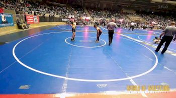 110 lbs Quarterfinal - Xavier Roybal, WolfPack Wrestling Academy vs Cameron Polking, GGB Ohio