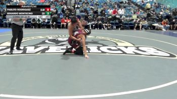 132 lbs Consi Of 32 #1 - Pablito Rodriquez, Alamosa vs Eduardo Montecino, St John Bosco