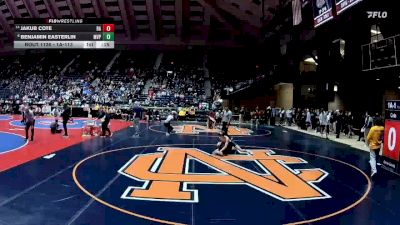 1A-113 lbs Cons. Round 1 - Jakub Cote, Banks County vs Benjamin Easterlin, Mt Vernon Presbyterian