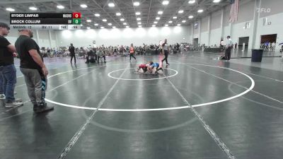 70 lbs Rr Rnd 3 - Ryder Limpar, Mat Assassins Red - EL vs Brock Collum, Buffalo Valley-Black - EL