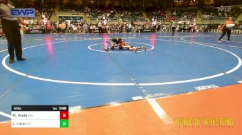 61 lbs Consi Of 32 #2 - Moxyn Wade, Shelton Wrestling Academy vs Liam Loya, Dumas Wrestling Club