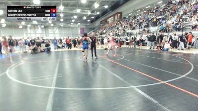 155 lbs Quarters - Tairen Lee, Team Aggression Wrestling Club vs Girett Perez-Espitia, Reality Sports Wrestling Club