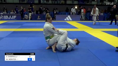 SERENA GABRIELLI vs MARGHERITA MONTES 2024 European Jiu-Jitsu IBJJF Championship