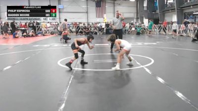 56 lbs Round 3 - 12:30pm Saturday - Madden Moore, Oklahoma Elite vs Philip Espinosa, Cali Red