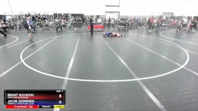 105 lbs Round 1 - Brant Suchocki, Northern Exposure vs Jacob Andersen, Pinnacle Wrestling Club