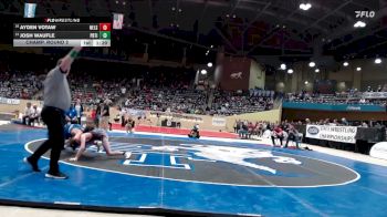 106 lbs Champ. Round 2 - Josh Waufle, Paducah Tilghman vs Ayden Votaw, Nelson County