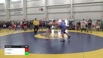 242-C lbs Consi Of 8 #1 - Cohen Lusher, WV vs Wyatt Riley, KY