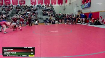 165 lbs Cons. Round 3 - Austin Ley, Brush vs Jeyden Perez, Columbine