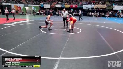 171 lbs Cons. Round 1 - Corin Baranoski, West Valley Wolfpack vs Wyatt Balluta, Ketchikan High School