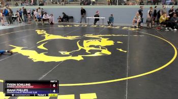 59 lbs 2nd Place Match - Isaiah Phillips, Chugach Eagles Wrestling Club vs Tyson Schilling, Interior Grappling Academy