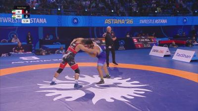 97 kg Repechage #2 - Hassan Yazdani, Iran vs Vicky Vicky, India