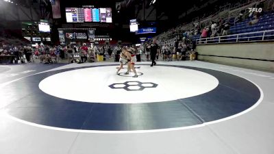 126 lbs Cons. Sub-semis - Evan Schomburg, PA vs Trestin Houck, AK