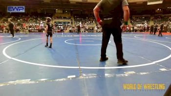 52 lbs Quarterfinal - Cogan Peasinger, The Best Wrestler vs Ben Meridieth, GGB Ohio