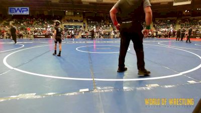 52 lbs Quarterfinal - Cogan Peasinger, The Best Wrestler vs Ben Meridieth, GGB Ohio