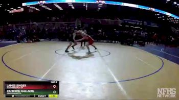 3A 138 lbs Champ. Round 1 - Cameron Gallivan, Miami Palmetto vs James Singer, Bloomingdale Sr