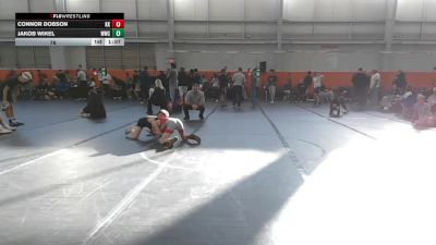 76 lbs Semis & 1st Wrestleback (8 Team) - Connor Dobson, Kardiac Kidz vs Jakob Wikel, Westshore WC